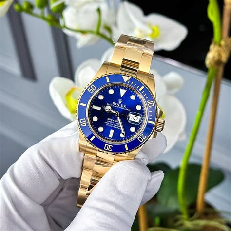 rolex submariner blue half gold|Rolex Submariner blue price new.